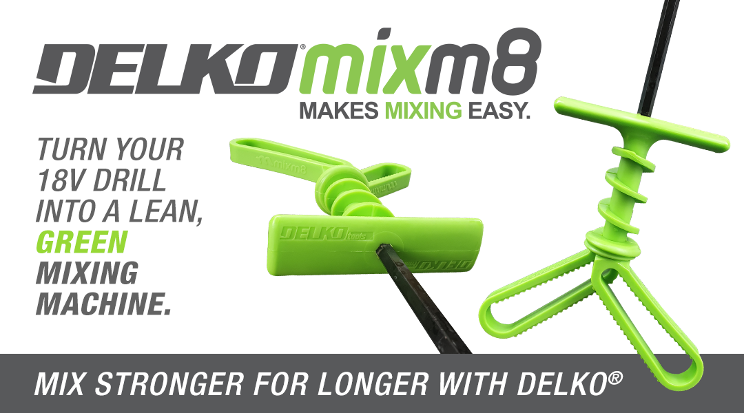 Delko MixM8. Mixing Made Easy.